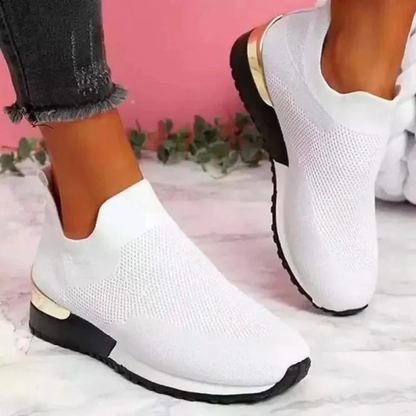 Dames Sneakers Zonder Veters Orthopedisch Elastisch