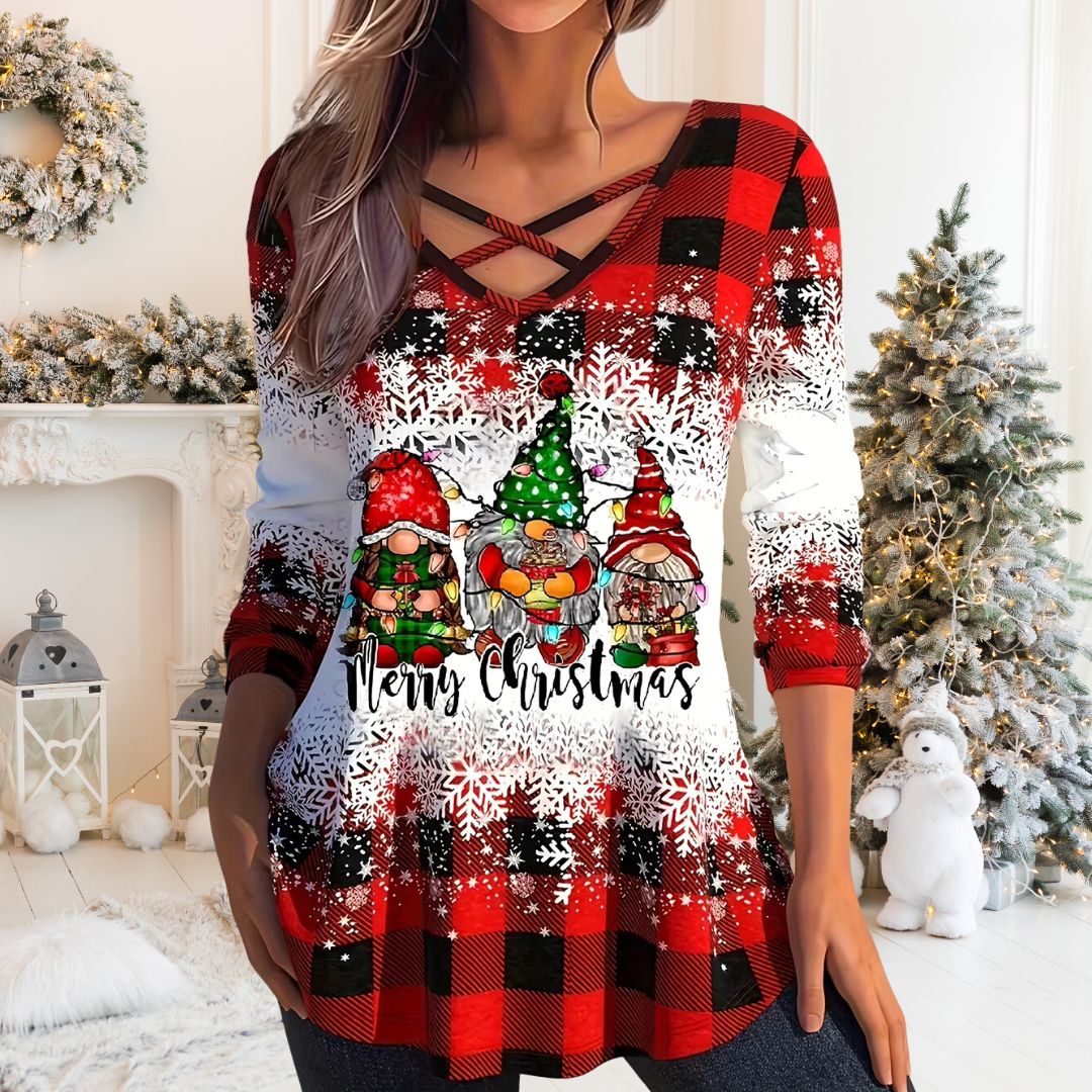 Kerst Top voor Vrouw