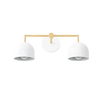 Koepelkapjes Wandlamp Modern Scandinavisch Metaal Zwart Messing 2-3 Lichtpunten Badkamer Hal Slaapkamer Sfeerverlichting