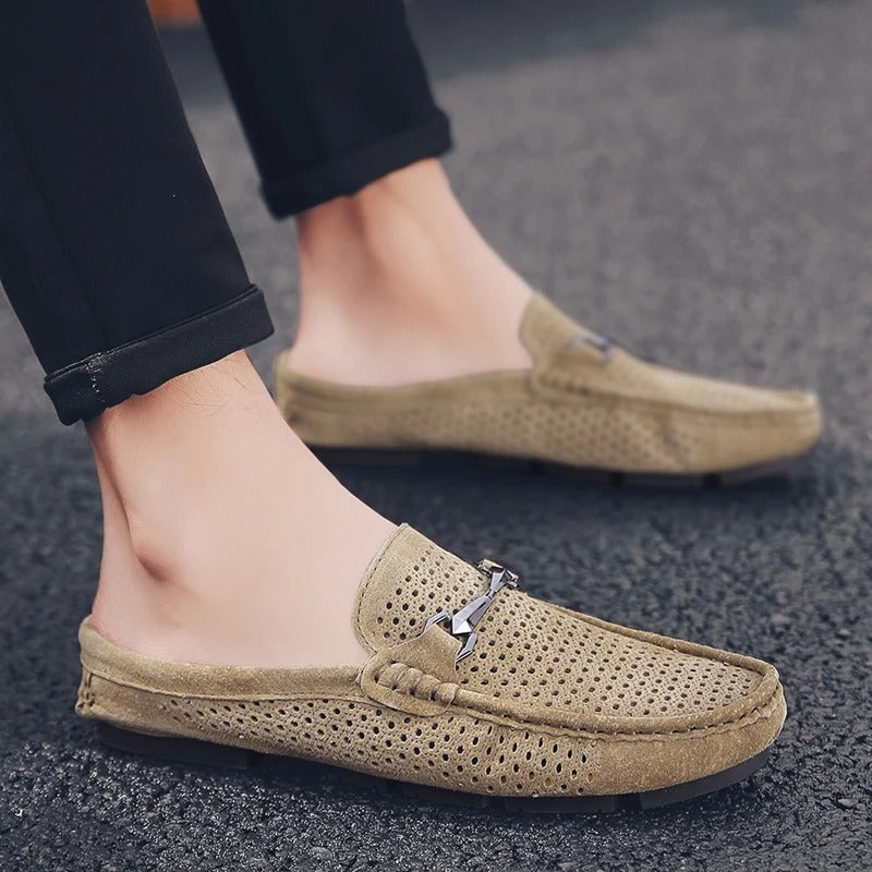Lichte Mocassino Schoenen Ventilerend