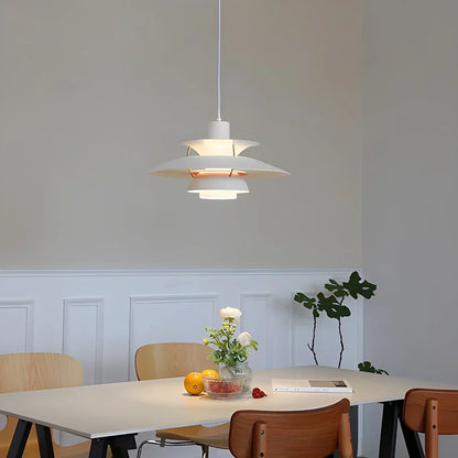 Hanglamp Metaal E27 Groen Eettafel Woonkamer Gelaagde Designlamp Scandinavische Hanglamp Sfeerverlichting Interieur