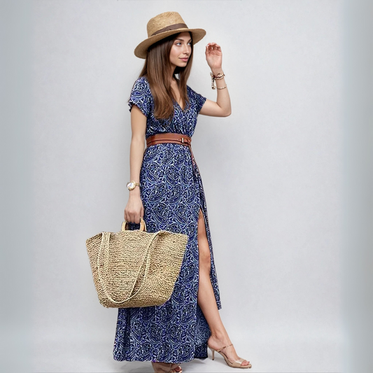 Dames Boho Jurk Elegant Losvallend Model - StudioMarella
