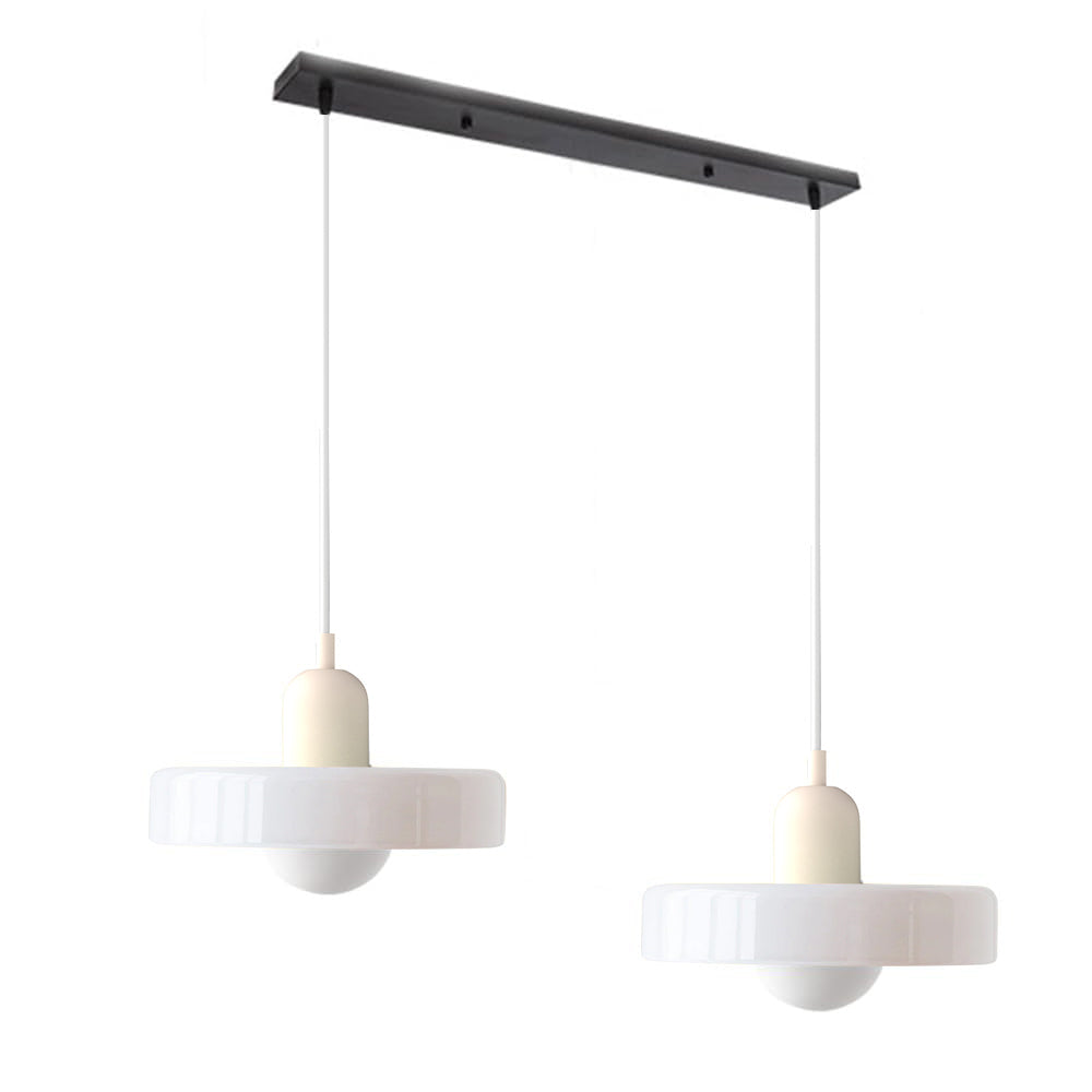 Luccon Dubbele Hanglamp Glas G9 35 cm Modern Eettafel Woonkamer Design Verlichting