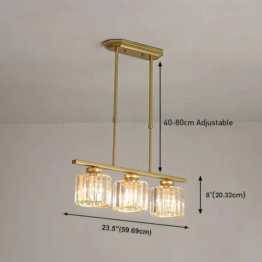 Hanglamp Eettafel Glas Zwart Goud 3 Of 4 Lichts E27 Modern