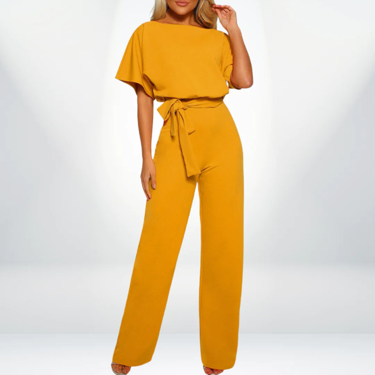 Stijlvolle Jumpsuit Elegant Lange Mouwen - StudioMarella