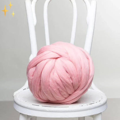 Extreem Dik Handbreigaren XL 1000g Chunky Wolgaren voor Warme Plaids, Dekens en Kussens