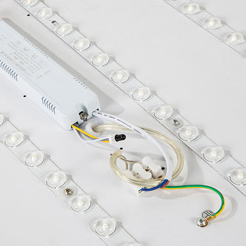 Plafondlamp Gang 30 cm Dimbaar LED IJzer en Acryl Lage Plafonds Flush Mount