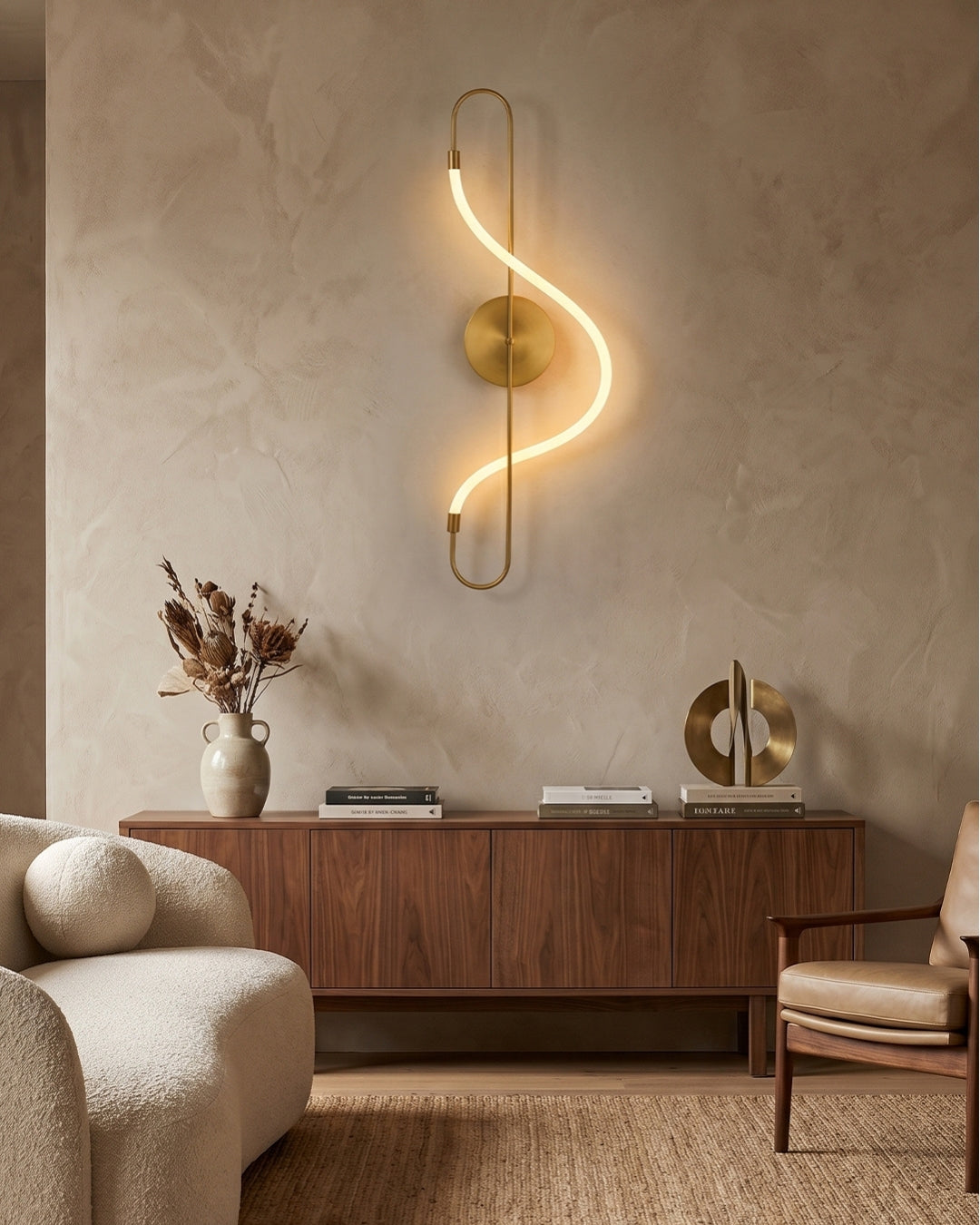 LED-design hanglamp met metalen koordstructuur zwart satijn 100 cm dimbaar warm wit modern interieur eetkamer keukeneiland