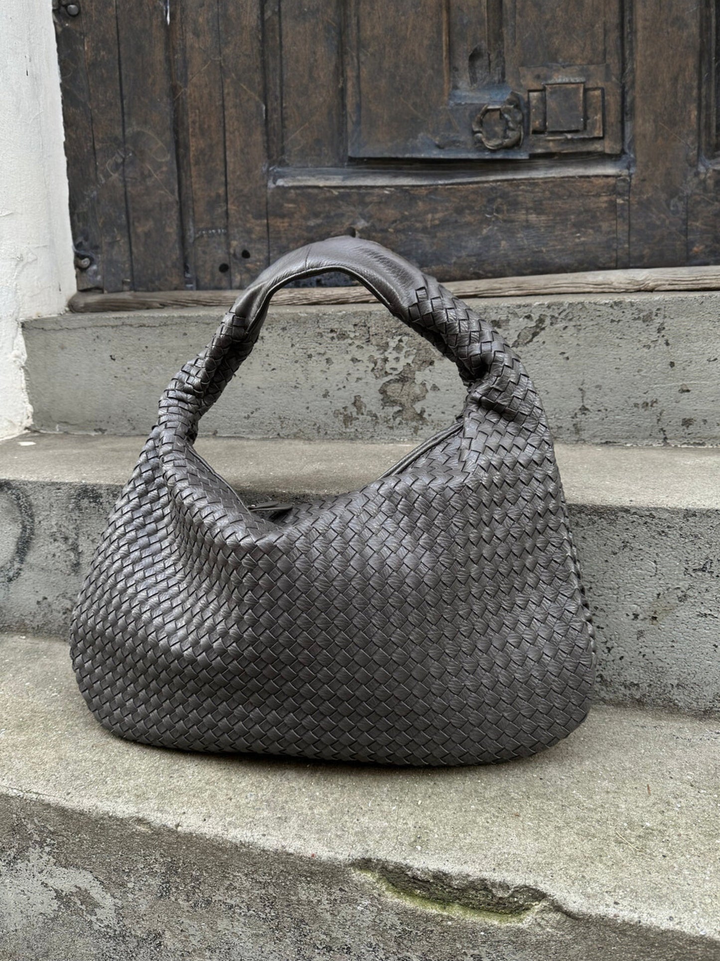 Luxe Schoudertas Grote Capaciteit Leer Look