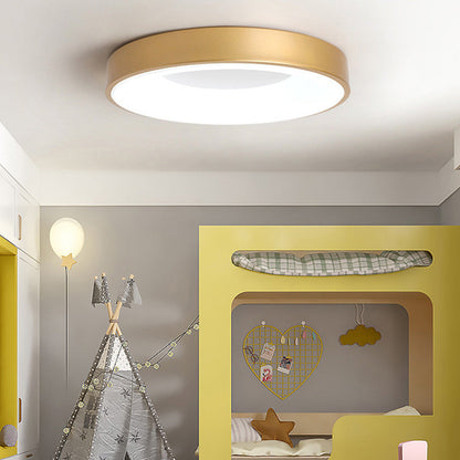 LED plafondlamp rond acryl ijzer lage ruimtes hal slaapkamer woonkamer moderne opbouwlamp minimalistische plafondverlichting