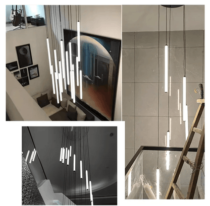 Trap Hanglamp Hoog Plafond Spiraal LED Meerdere Lichts Modern