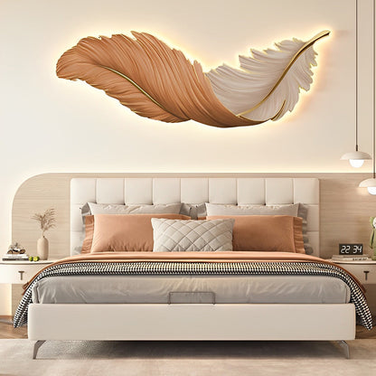 Wandlamp Veer LED Kunstpaneel USB Dimbaar 80cm 120cm