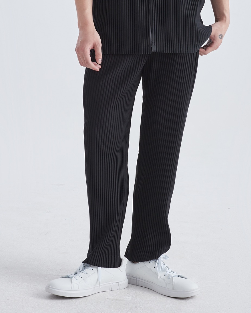 Elastische Mannenbroek Ribbels Losse Fit Comfortabele Stof - StudioMarella