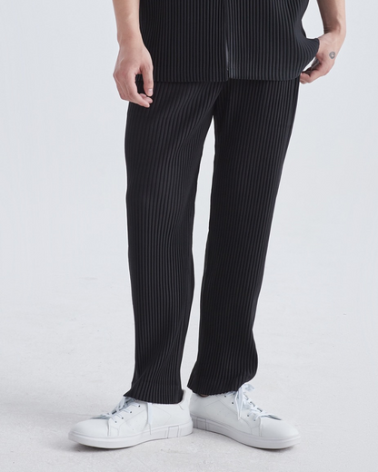 Elastische Mannenbroek Ribbels Losse Fit Comfortabele Stof - StudioMarella
