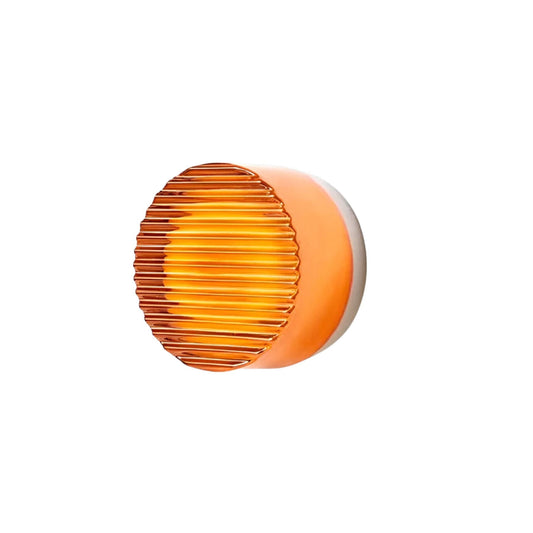 Ambrelo Wandlamp LED 13,5×8 cm Amber Slaapkamer Wandverlichting Modern Minimalistisch Scandinavisch Warm Licht Hal Woonkamer