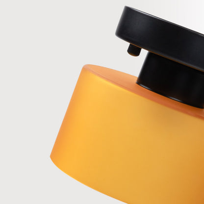 Plafondlamp Glas Retro E27/E26 Amber Keuken Hal Woonkamer Rond Design Sfeerverlichting Vintage Stijl