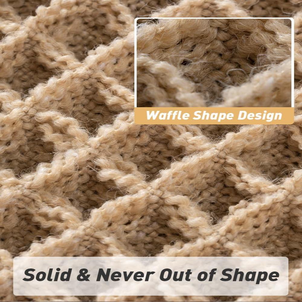 Badmat Wafelstructuur Absorberend Antislip Beige Badkamer Douchemat Sneldrogend Zacht Vloermat Spa Stijl