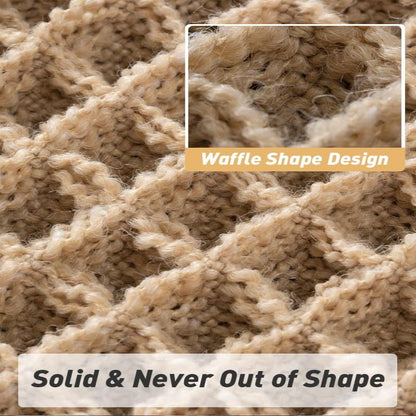 Badmat Wafelstructuur Absorberend Antislip Beige Badkamer Douchemat Sneldrogend Zacht Vloermat Spa Stijl