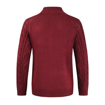 Vest Heren Comfortabel Slim Fit V-Hals