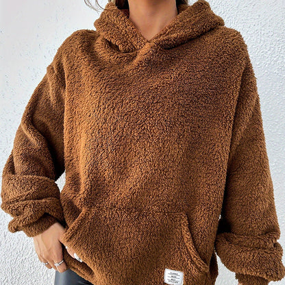 Dames Teddy Hoodie Zacht en Stijlvol - StudioMarella