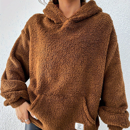 Dames Teddy Hoodie Zacht en Stijlvol - StudioMarella