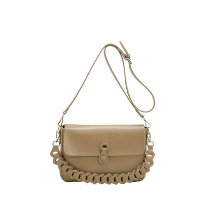 Dames Schoudertas Gevlochten Stijl Volwassen Trendy Look