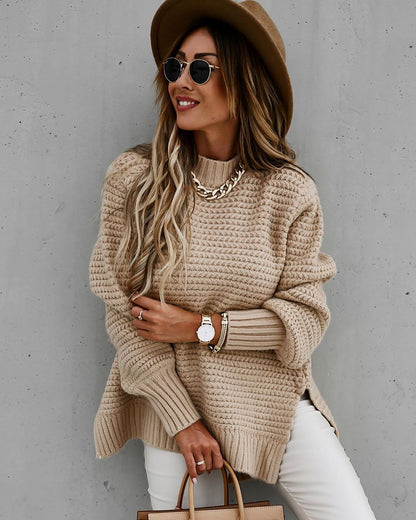Dames Trui Gebreid Elegante Structuur Trendy