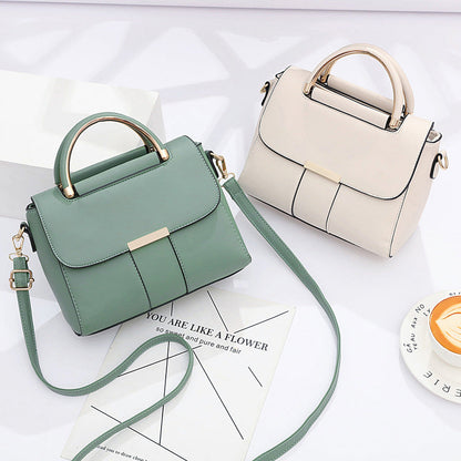 Dames Handtas Elegante Schouderband Leren Look