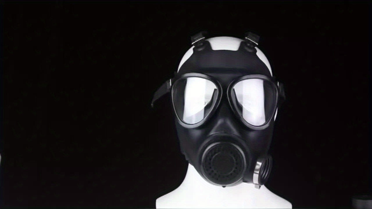 Volgelaatsgasmasker met 40mm Actief Koolfilter voor Optimale Bescherming tegen Chemische Stoffen en Stof