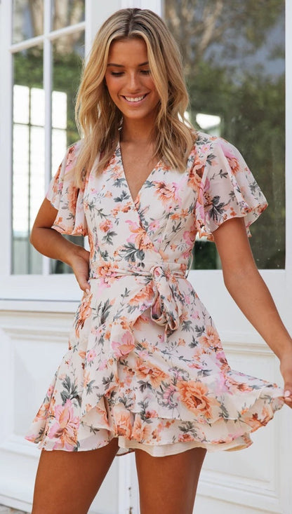 Dames Bohemian Zomerjurk Lichtgewicht Losse Pasvorm