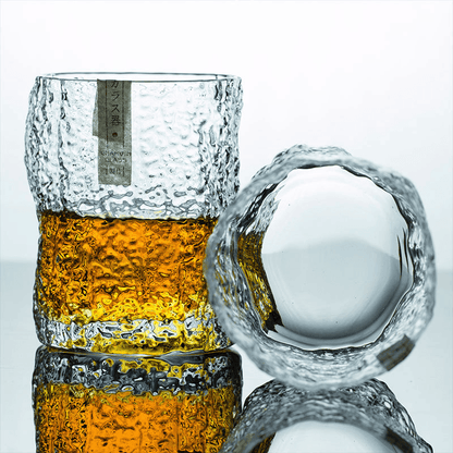 Japans Handgemaakte Edo Kiriko Whiskyglas – Chamvin Snijkunst
