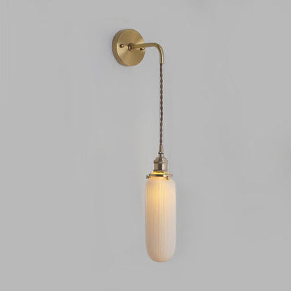 Porseleinen Wandlamp met Messing Fitting Ø12,7-21,6cm 1 Lichtpunt Modern Design Keramiek Wandverlichting E26/E27