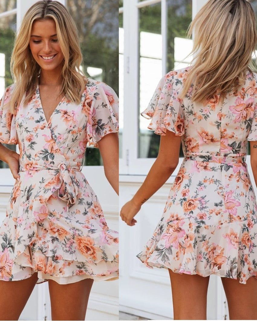 Dames Bohemian Zomerjurk Lichtgewicht Losse Pasvorm - StudioMarella