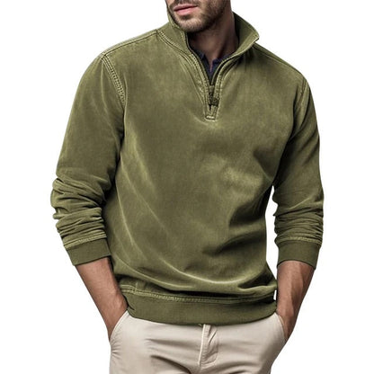 Fleece Trui Heren Zacht en Warm
