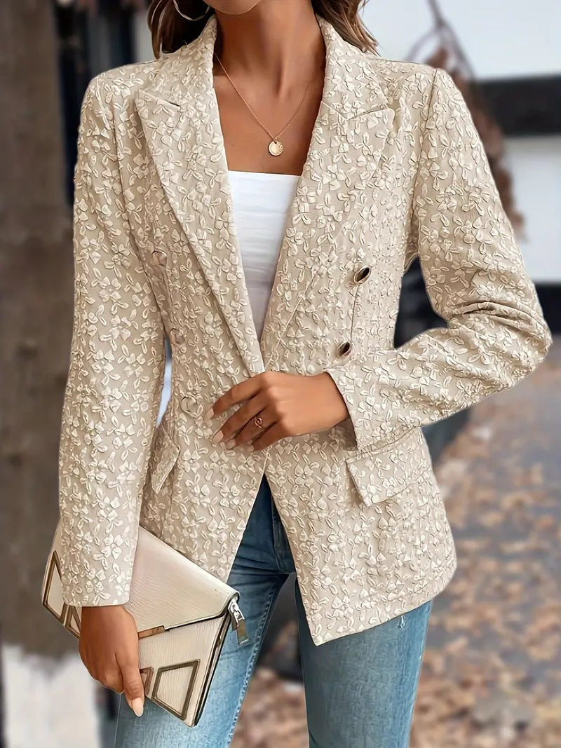 Dames Blazer Double Breasted Stijlvol Maatwerk Jassen