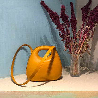 Dames Handtas Rond Handvat Elegante Stijl