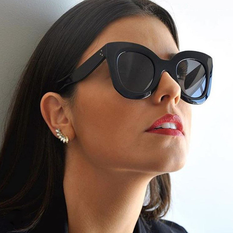 Dames Zonnebril Cat Eye Stijlvol Luxe Uitvoering - StudioMarella