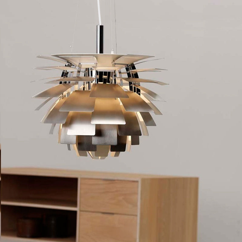 Hanglamp Dennenappel Metaal Klassiek Warm Wit Verstelbaar Snoer Woonkamer