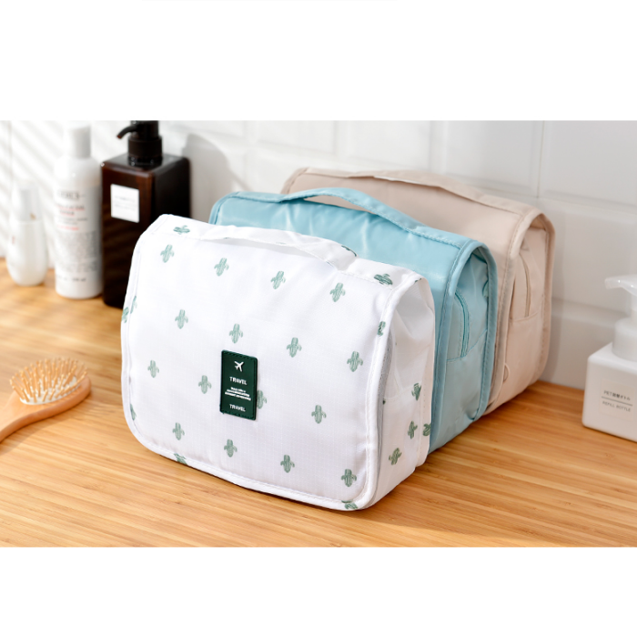 Toilettas met Ophangsysteem en Waterdichte Buitenkant Perfecte Organizer voor Verzorgingsproducten op Reis