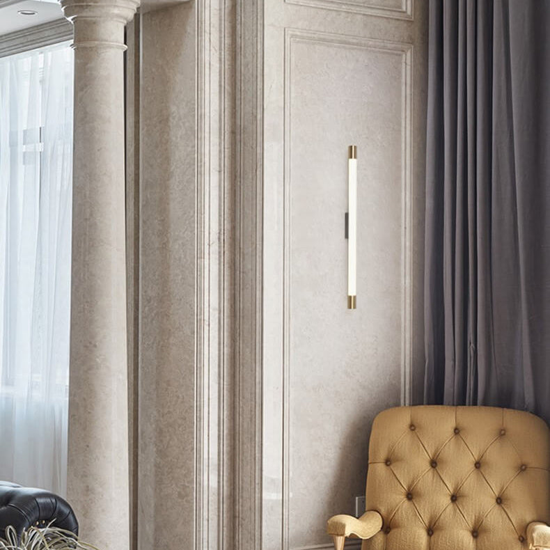 Wandlamp LED Buisvorm Aluminium Zwart Goud 40cm 60cm 90cm 120cm 150cm Woonkamer Slaapkamer Spiegellamp Lijnlamp Badkamer