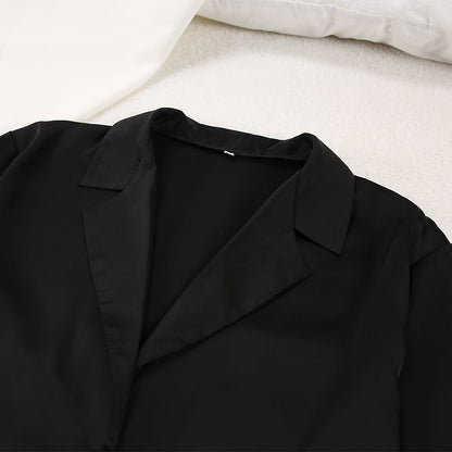 Dames Pyjama Set Satijn Zacht Luxe Slaapkleding