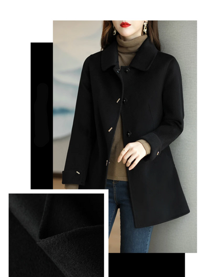 Dames Trenchcoat Klassiek Petit Model Herfst Winter