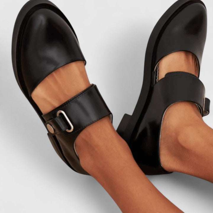 Dames Elegante Leren Schoenen