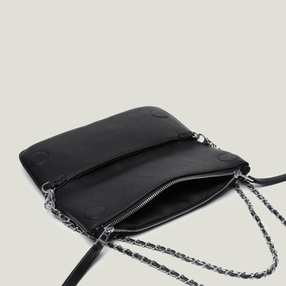 Dames Crossbody Tas met Vleugel Emblem en Sterren Patroon