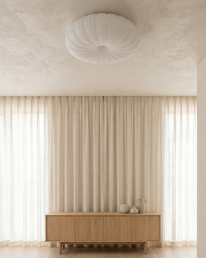 Plafondlamp Iris Scandinavisch Dimbaar Metaal & Acryl met Afstandsbediening voor Moderne Woonruimtes Slaapkamer Eetkamer Sfeerverlichting
