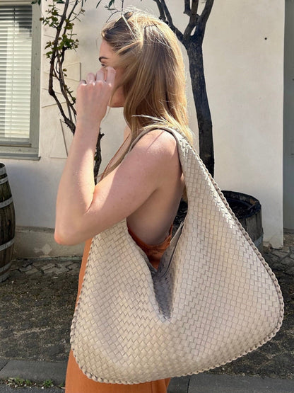 Luxe Schoudertas Grote Capaciteit Leer Look