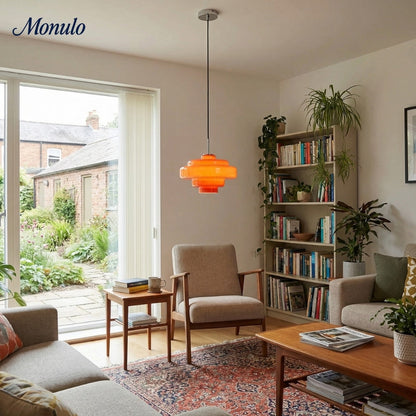 Gekleurde Glazen Hanglamp met Verstelbare Ophanging – Moderne Lichtpunt voor Eetkamer Keuken Woonkamer