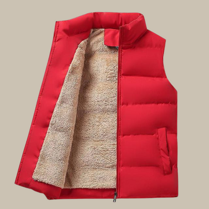 Heren Bodywarmer Warm en Gewatteerd voor Winter