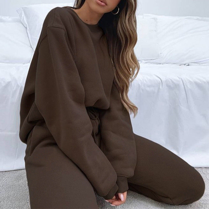 Dames Lounge Set Zacht Comfortabele Sweater en Broek