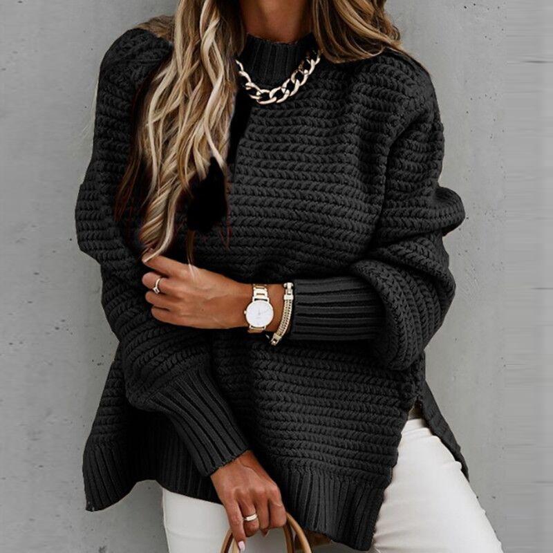 Dames Trui Gebreid Elegante Structuur Trendy